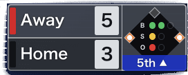 Default theme scoreboard preview
